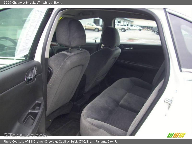 White / Ebony 2009 Chevrolet Impala LT