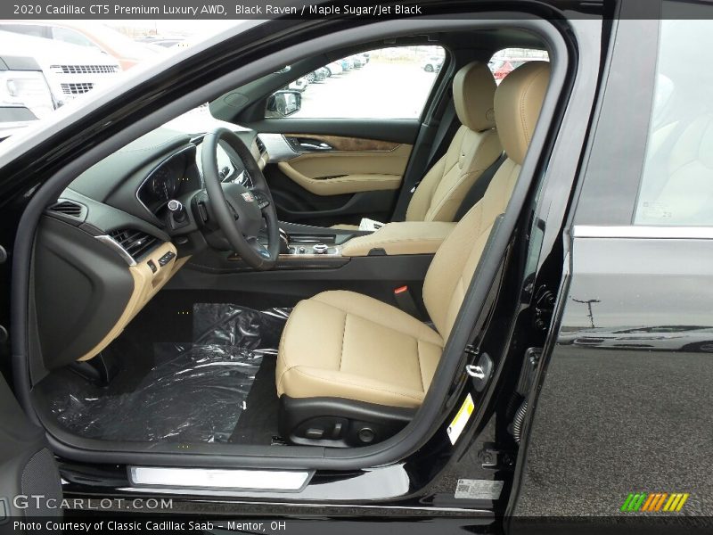 Black Raven / Maple Sugar/Jet Black 2020 Cadillac CT5 Premium Luxury AWD