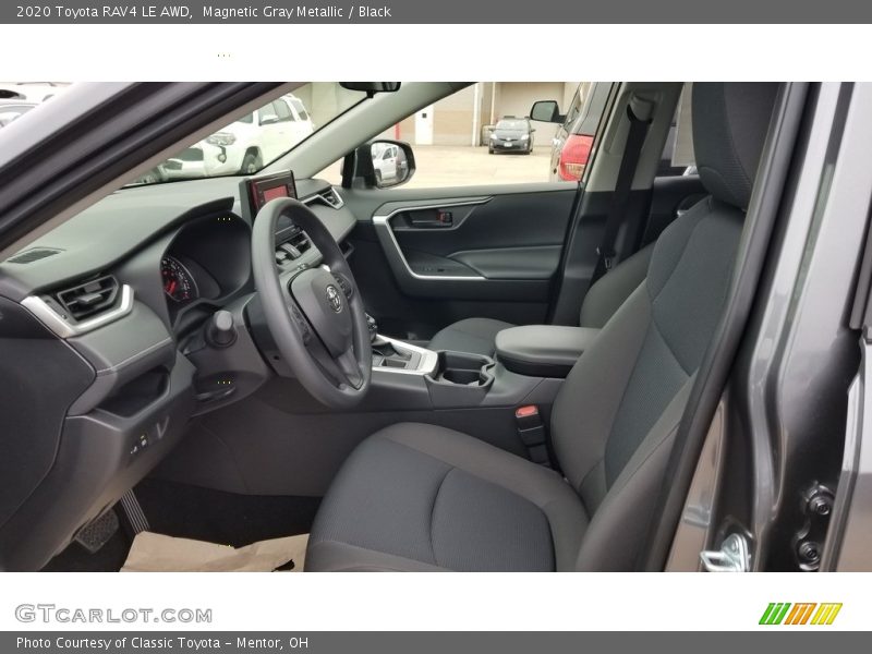 Magnetic Gray Metallic / Black 2020 Toyota RAV4 LE AWD