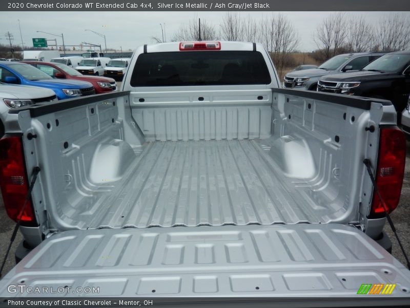 Silver Ice Metallic / Ash Gray/Jet Black 2020 Chevrolet Colorado WT Extended Cab 4x4