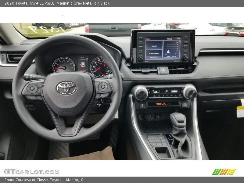 Magnetic Gray Metallic / Black 2020 Toyota RAV4 LE AWD