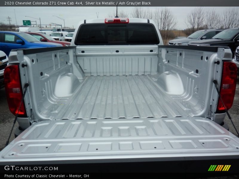 Silver Ice Metallic / Ash Gray/Jet Black 2020 Chevrolet Colorado Z71 Crew Cab 4x4