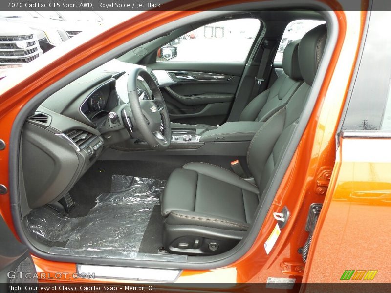 Royal Spice / Jet Black 2020 Cadillac CT5 Sport AWD