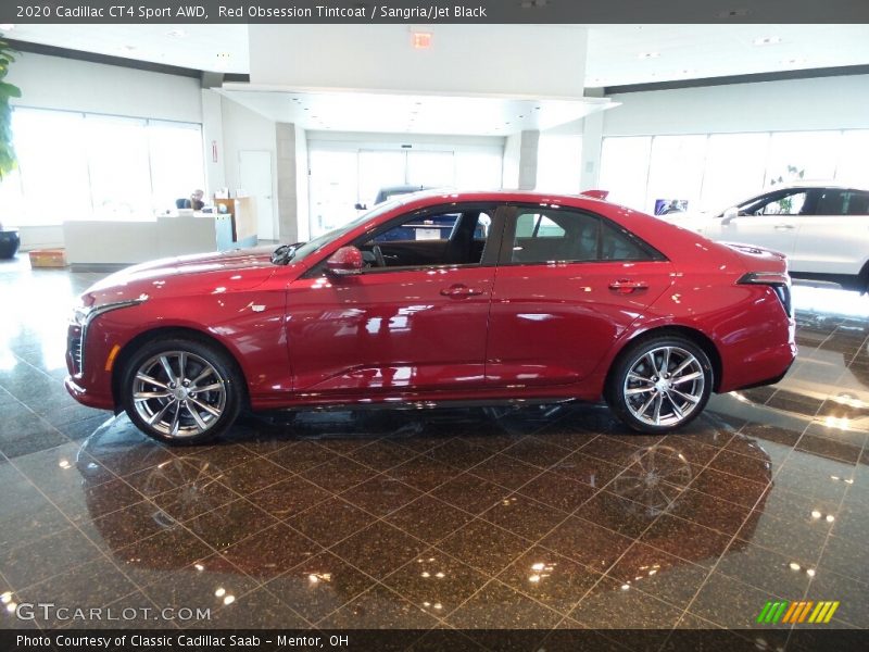  2020 CT4 Sport AWD Red Obsession Tintcoat