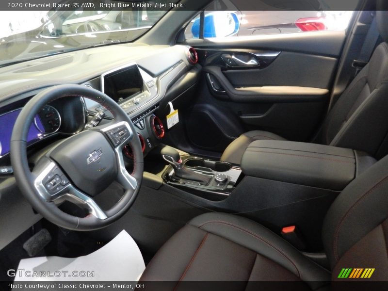 Bright Blue Metallic / Jet Black 2020 Chevrolet Blazer RS AWD