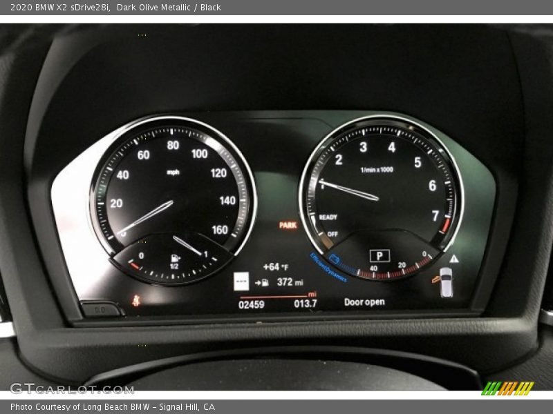 Dark Olive Metallic / Black 2020 BMW X2 sDrive28i