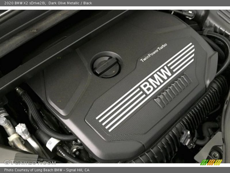 Dark Olive Metallic / Black 2020 BMW X2 sDrive28i