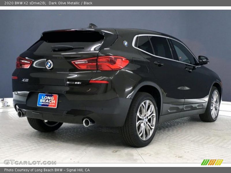 Dark Olive Metallic / Black 2020 BMW X2 sDrive28i