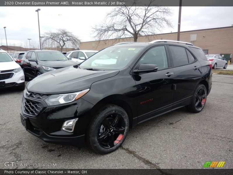 Mosaic Black Metallic / Jet Black 2020 Chevrolet Equinox Premier AWD