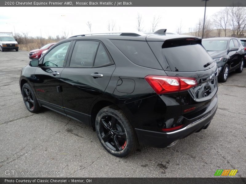 Mosaic Black Metallic / Jet Black 2020 Chevrolet Equinox Premier AWD
