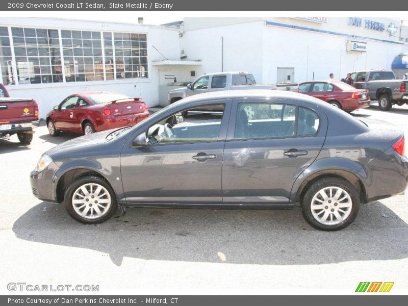 Slate Metallic / Ebony 2009 Chevrolet Cobalt LT Sedan