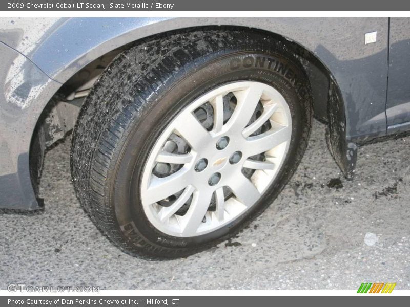 Slate Metallic / Ebony 2009 Chevrolet Cobalt LT Sedan