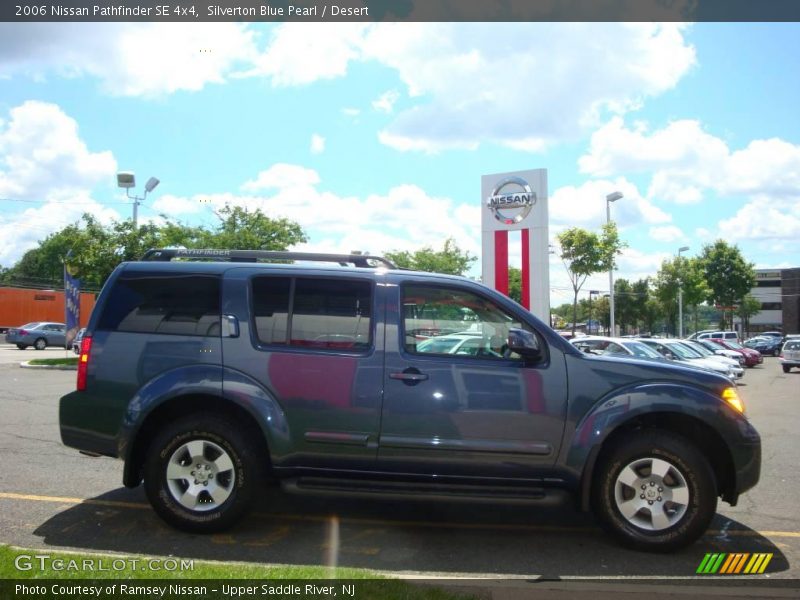 Silverton Blue Pearl / Desert 2006 Nissan Pathfinder SE 4x4