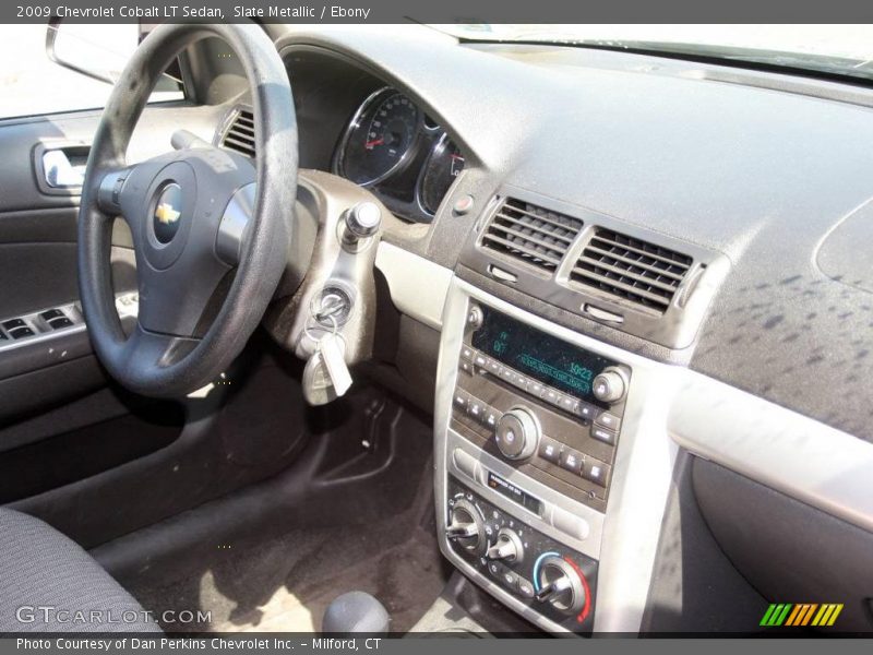 Slate Metallic / Ebony 2009 Chevrolet Cobalt LT Sedan