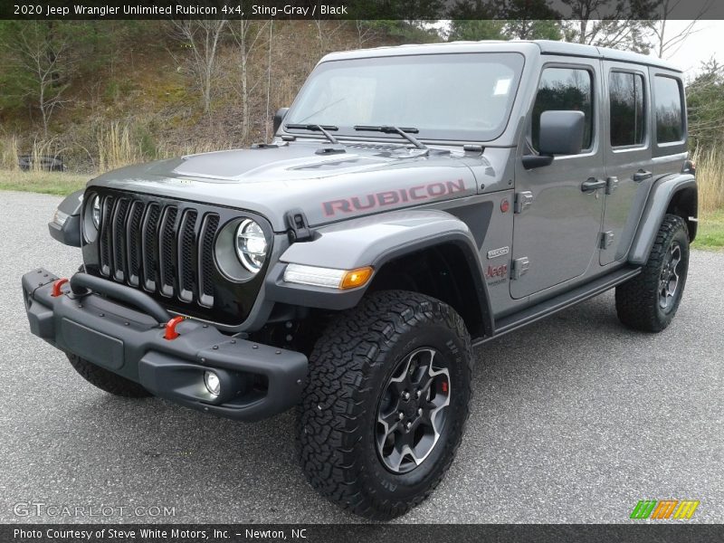 Sting-Gray / Black 2020 Jeep Wrangler Unlimited Rubicon 4x4