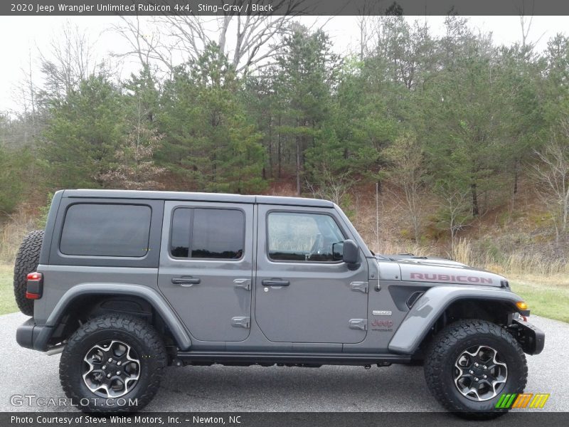 Sting-Gray / Black 2020 Jeep Wrangler Unlimited Rubicon 4x4