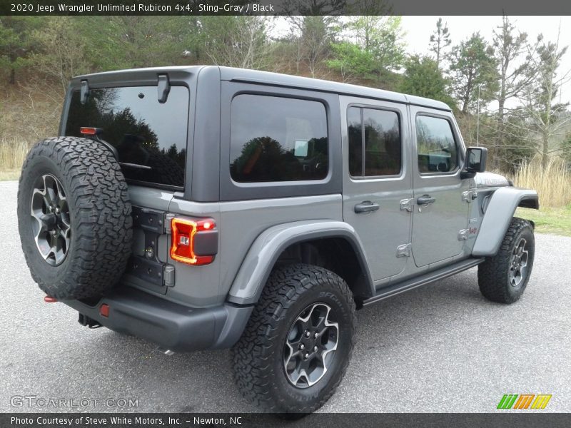 Sting-Gray / Black 2020 Jeep Wrangler Unlimited Rubicon 4x4