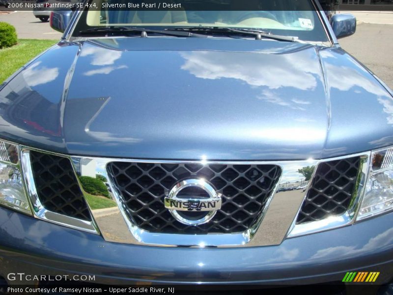 Silverton Blue Pearl / Desert 2006 Nissan Pathfinder SE 4x4