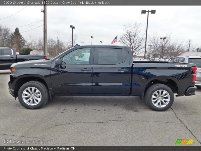  2020 Silverado 1500 Custom Crew Cab 4x4 Black