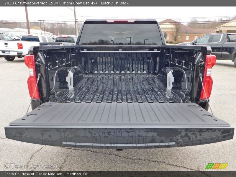 Black / Jet Black 2020 Chevrolet Silverado 1500 Custom Crew Cab 4x4