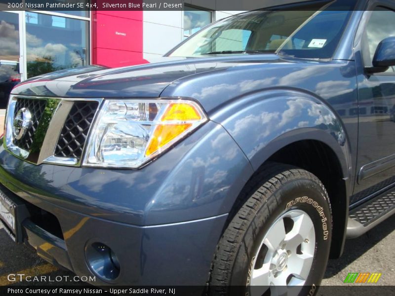 Silverton Blue Pearl / Desert 2006 Nissan Pathfinder SE 4x4