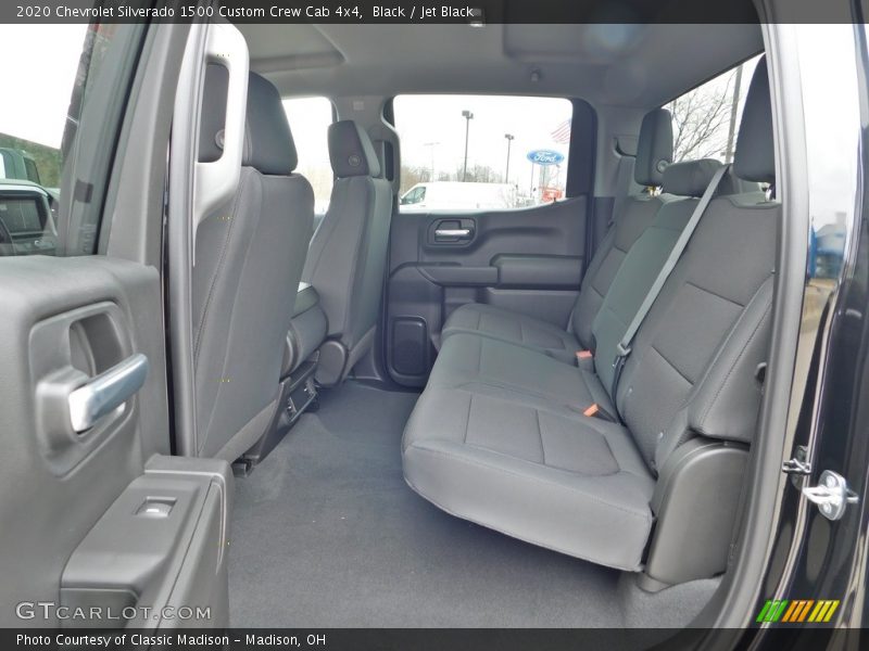 Rear Seat of 2020 Silverado 1500 Custom Crew Cab 4x4