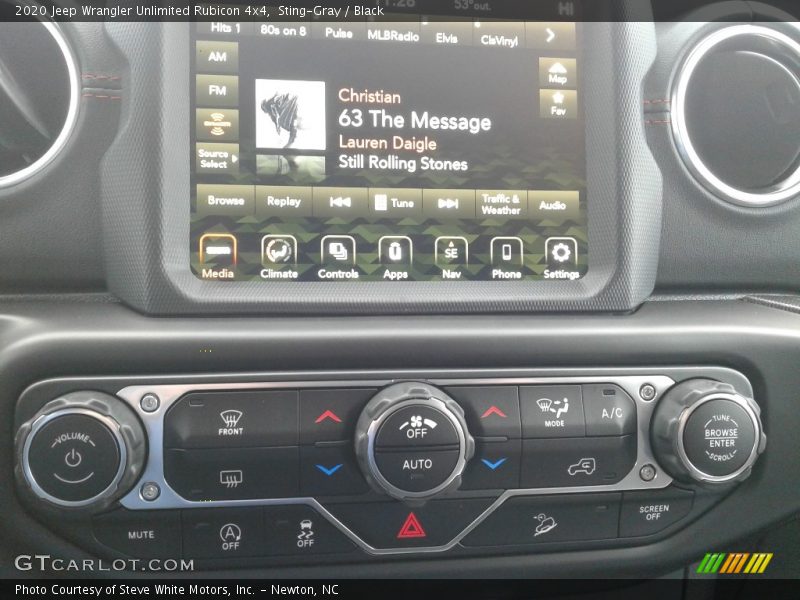 Sting-Gray / Black 2020 Jeep Wrangler Unlimited Rubicon 4x4