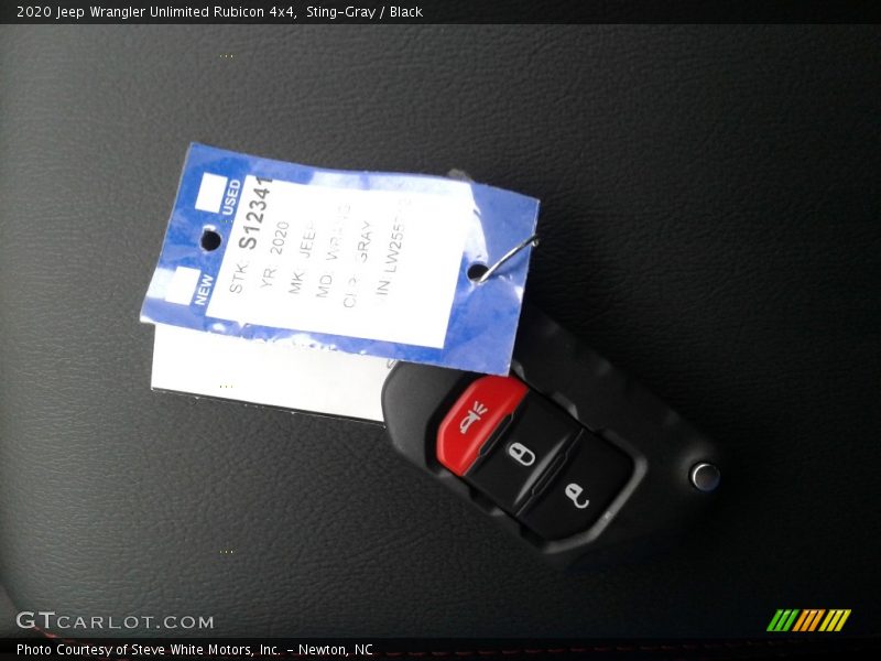 Sting-Gray / Black 2020 Jeep Wrangler Unlimited Rubicon 4x4