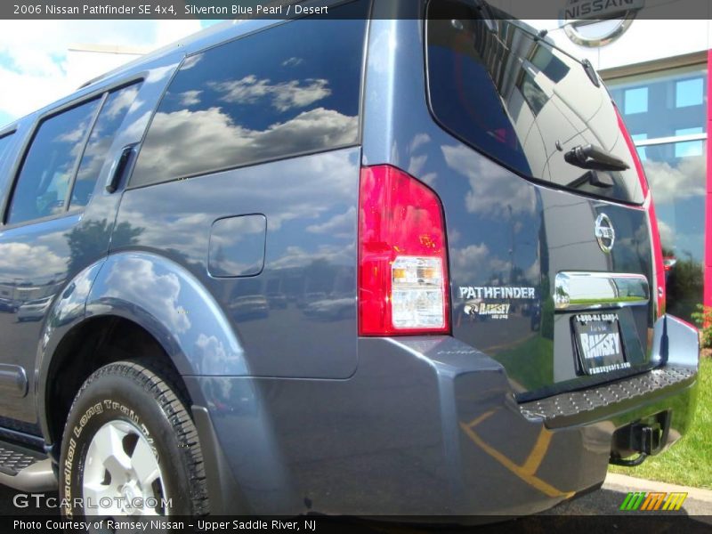 Silverton Blue Pearl / Desert 2006 Nissan Pathfinder SE 4x4