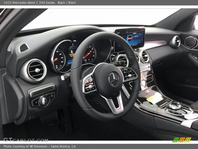Black / Black 2020 Mercedes-Benz C 300 Sedan