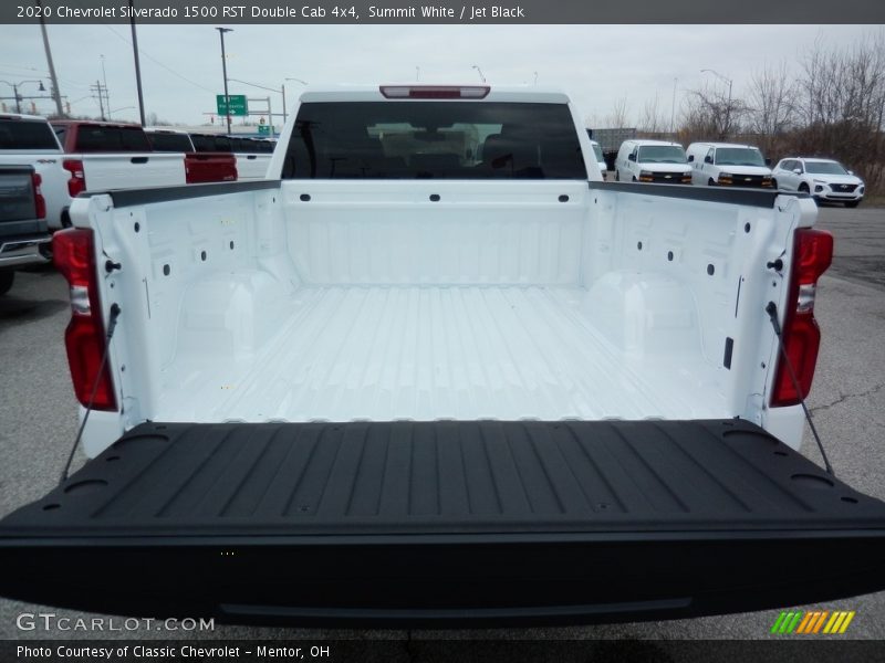 Summit White / Jet Black 2020 Chevrolet Silverado 1500 RST Double Cab 4x4