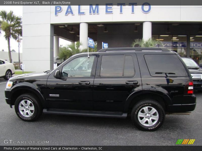 Black / Black/Stone 2008 Ford Explorer XLT