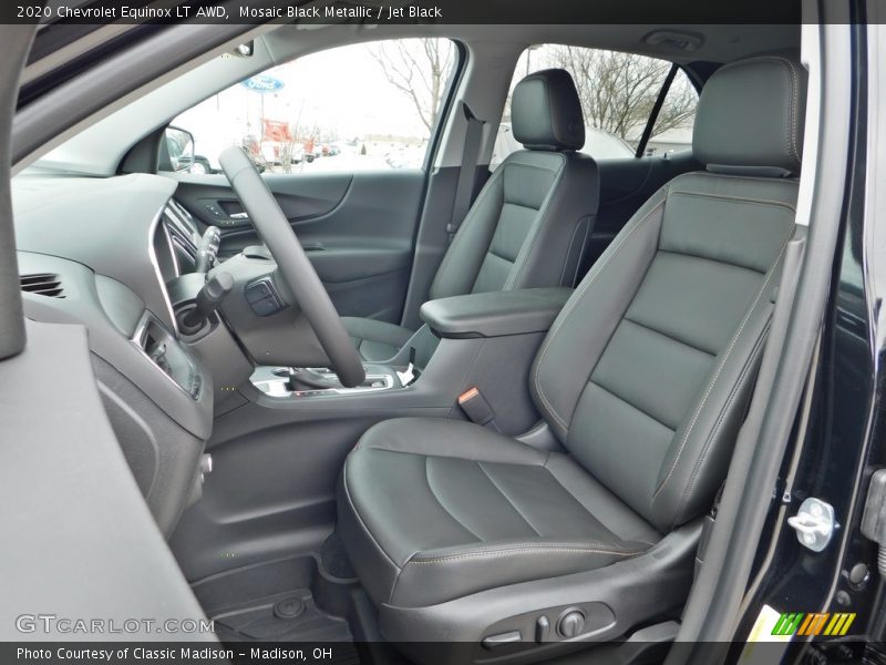 Mosaic Black Metallic / Jet Black 2020 Chevrolet Equinox LT AWD