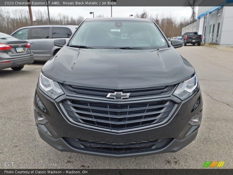 Mosaic Black Metallic / Jet Black 2020 Chevrolet Equinox LT AWD