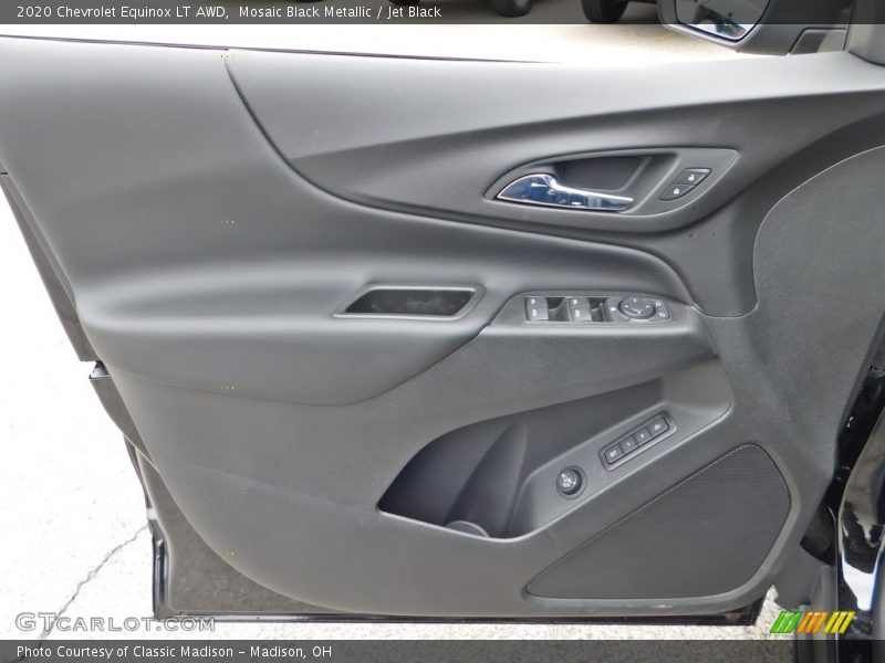 Mosaic Black Metallic / Jet Black 2020 Chevrolet Equinox LT AWD