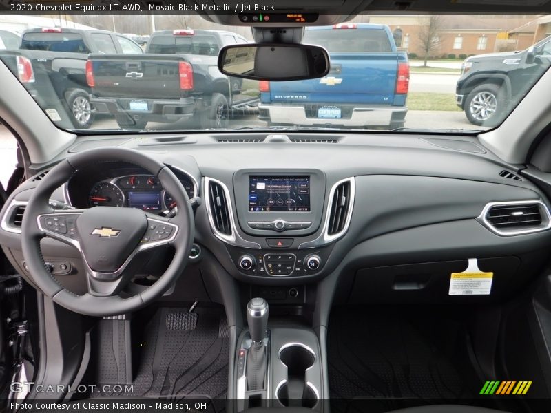 Mosaic Black Metallic / Jet Black 2020 Chevrolet Equinox LT AWD