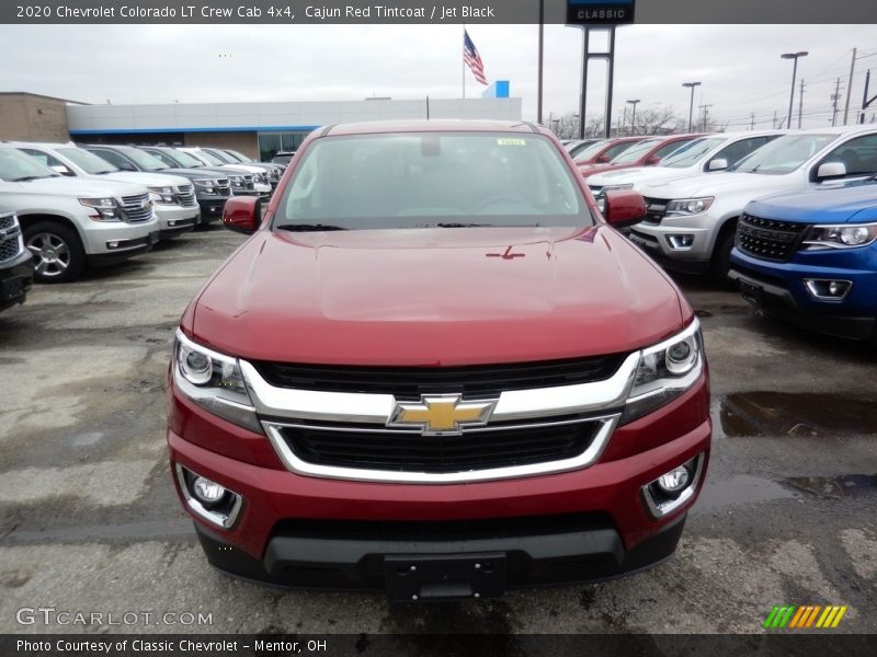 Cajun Red Tintcoat / Jet Black 2020 Chevrolet Colorado LT Crew Cab 4x4