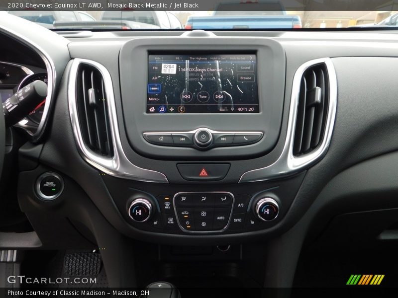 Mosaic Black Metallic / Jet Black 2020 Chevrolet Equinox LT AWD