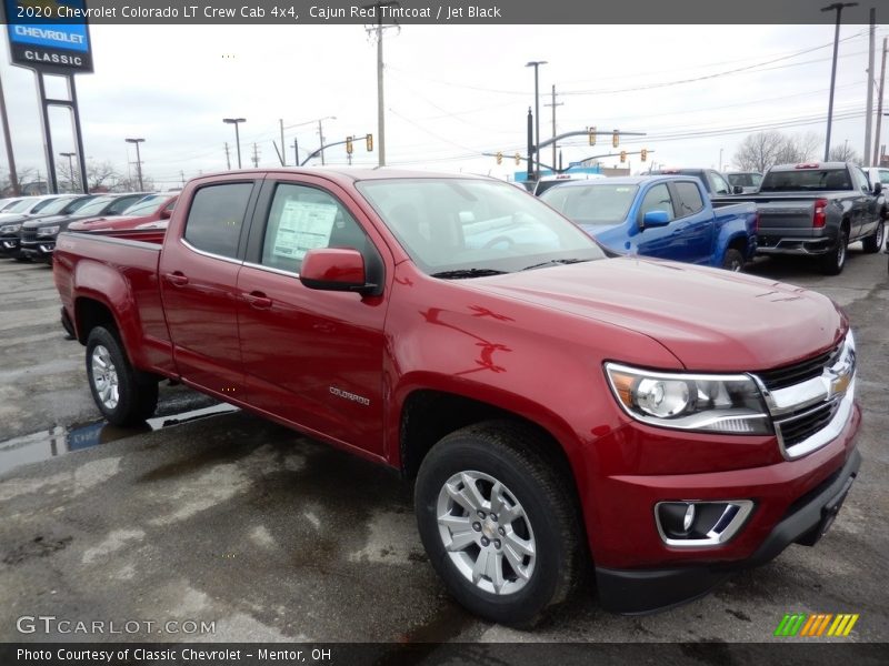 Cajun Red Tintcoat / Jet Black 2020 Chevrolet Colorado LT Crew Cab 4x4
