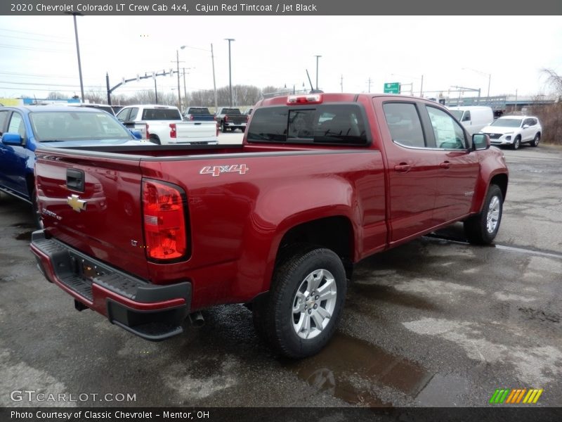 Cajun Red Tintcoat / Jet Black 2020 Chevrolet Colorado LT Crew Cab 4x4