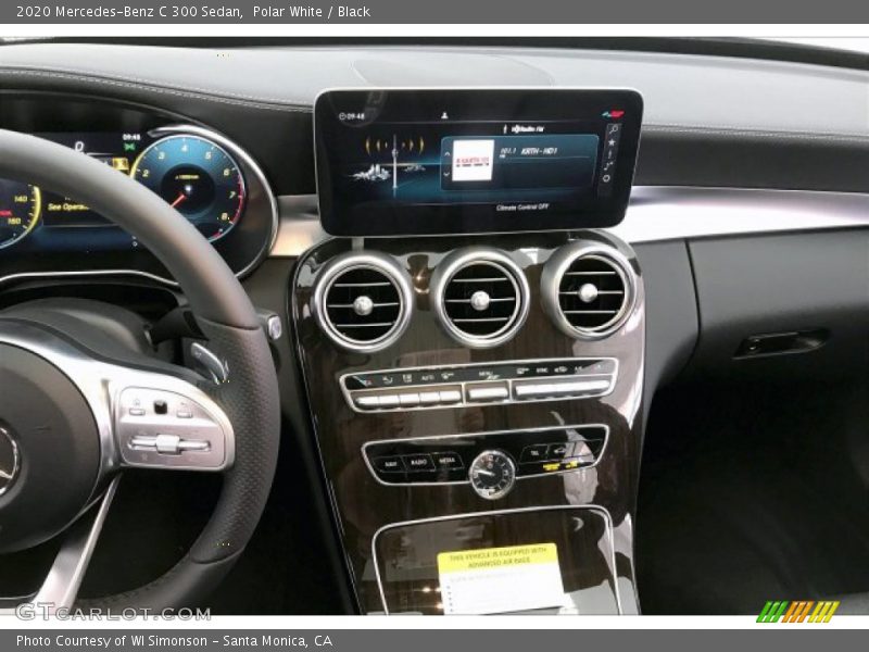 Polar White / Black 2020 Mercedes-Benz C 300 Sedan