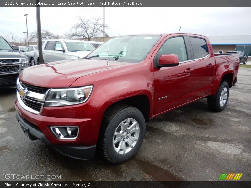 Cajun Red Tintcoat / Jet Black 2020 Chevrolet Colorado LT Crew Cab 4x4