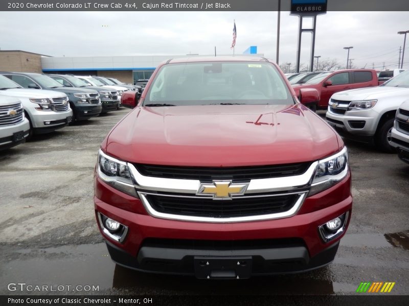 Cajun Red Tintcoat / Jet Black 2020 Chevrolet Colorado LT Crew Cab 4x4