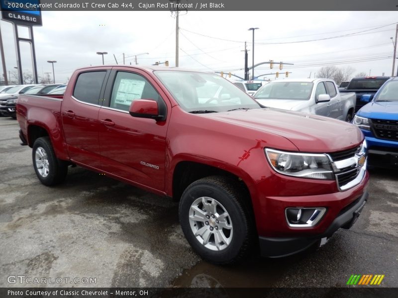 Cajun Red Tintcoat / Jet Black 2020 Chevrolet Colorado LT Crew Cab 4x4