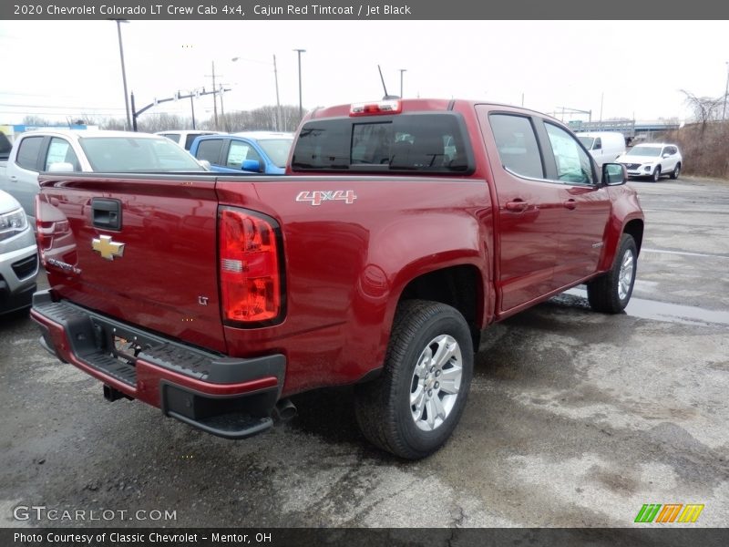Cajun Red Tintcoat / Jet Black 2020 Chevrolet Colorado LT Crew Cab 4x4