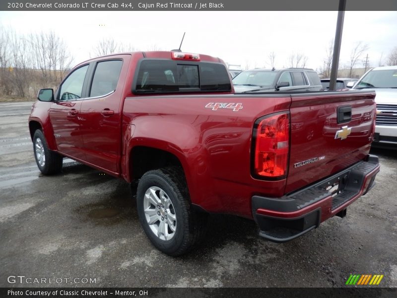 Cajun Red Tintcoat / Jet Black 2020 Chevrolet Colorado LT Crew Cab 4x4