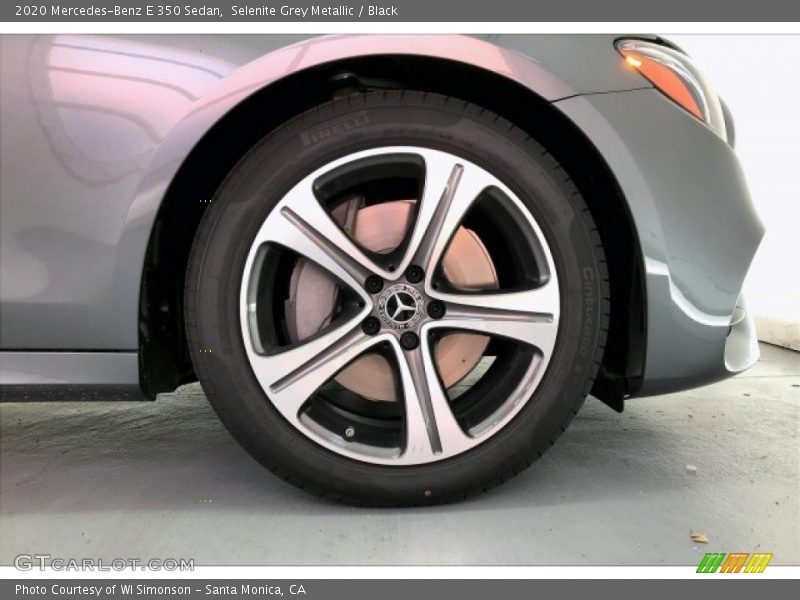 Selenite Grey Metallic / Black 2020 Mercedes-Benz E 350 Sedan
