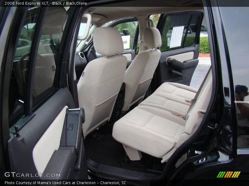 Black / Black/Stone 2008 Ford Explorer XLT