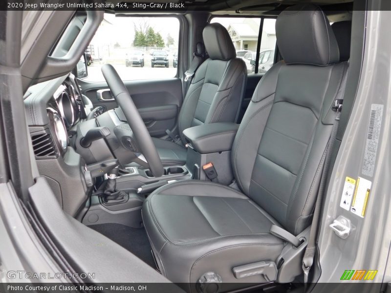 Sting-Gray / Black 2020 Jeep Wrangler Unlimited Sahara 4x4