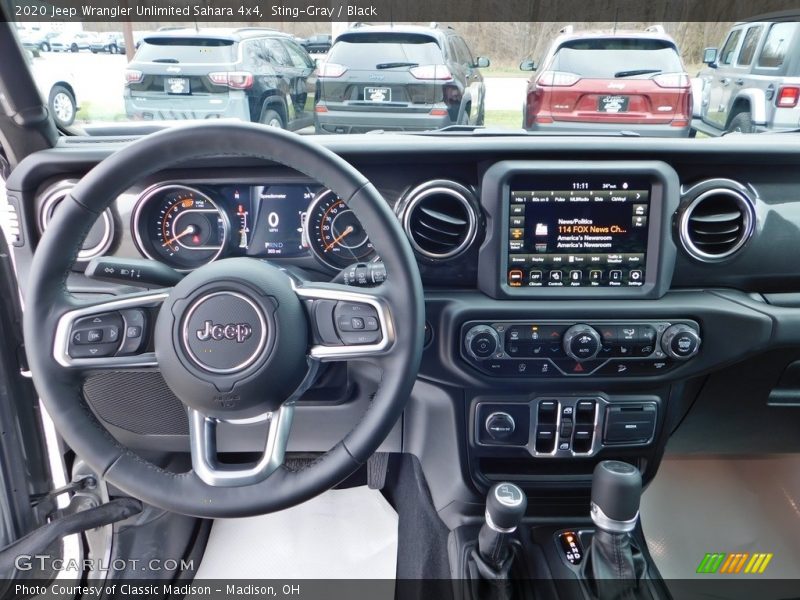 Sting-Gray / Black 2020 Jeep Wrangler Unlimited Sahara 4x4